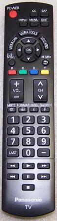 PANASONIC N2QAYB000321 Remote Control